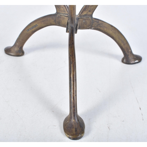 3067 - An early 20th Century bronze retail hat display 46.5cm .