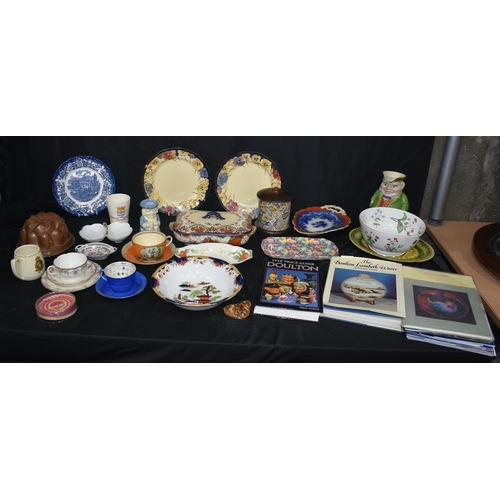 3236 - A Doultons Kudos serving dish together with Royal Doulton plates and other ceramic items etc (Qty)