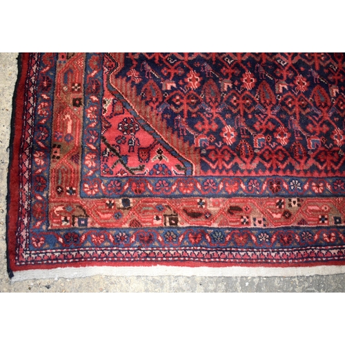 3257 - A hand knotted Persian Long rug 298 x 142