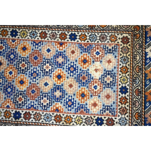 3258 - A small Oriental rug 145 x 85 cm