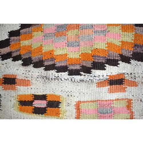 3260 - A pair of flat weave Kilim runners 190 x 77cm (2)