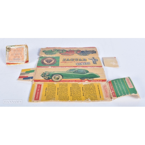 3637 - A Boxed Prameta model Jaguar Sport Coupe model 15cm .