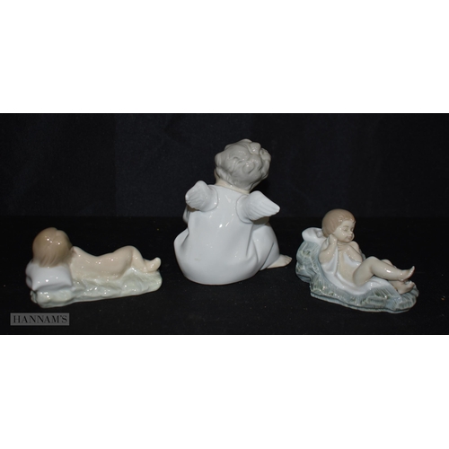 3648 - A collection of Lladro figurines 18cm (5).