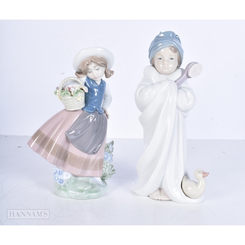 3653 - A collection of Lladro figurines 18cm (6).