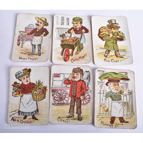 360 - A CASED SET OF VINTAGE PLAYING CARDS. (qty)