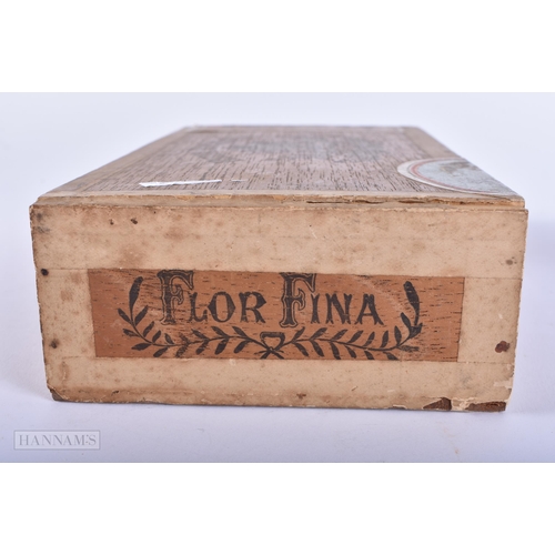 440 - A BOX OF UNOPENED CUBAN CIGARS. Box 22cm x 12 cm.