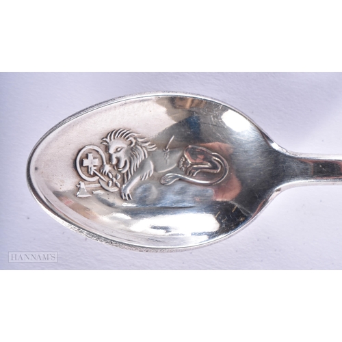 596 - A ROLEX SPOON. 10 cm long.