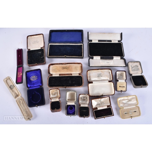 648 - ASSORTED JEWELLERY BOXES. (qty)