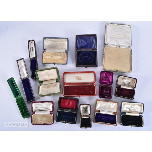 649 - ASSORTED JEWELLERY BOXES. (qty)