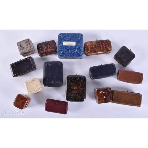 655 - ASSORTED JEWELLERY BOXES. (qty)