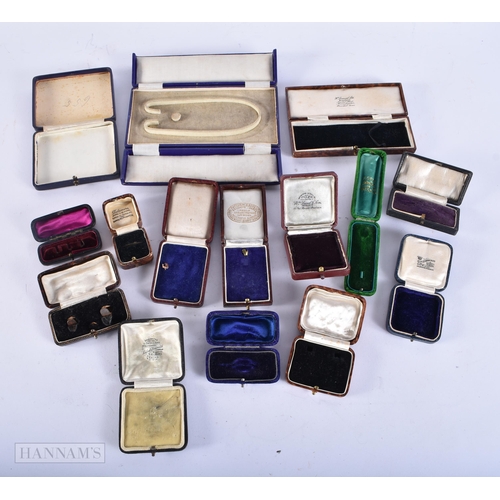 709 - ASSORTED JEWELLERY BOXES. (qty)