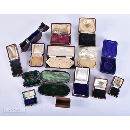 710 - ASSORTED JEWELLERY BOXES. (qty)