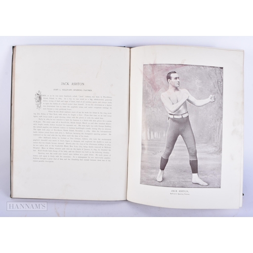 714 - Boxing - Gladiators of the Prize Ring or Pugilist of America by Billy Edwards. Pub Chicago 1895. Lar... 