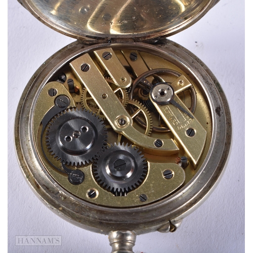 722 - A COLLECTION OF POCKET WATCHES. Untested. Largest 5.25 cm diameter.