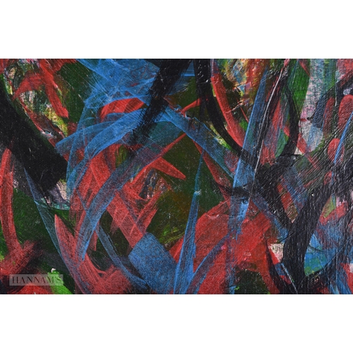 758 - Attributed to Zeki Faik Izer (20th Century) Oil on board, Abstract. 70 cm x 60cm.