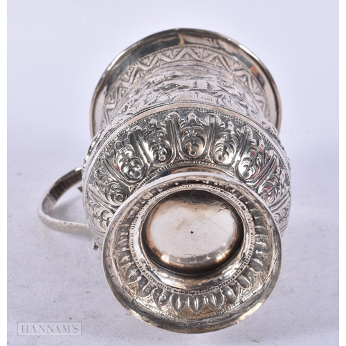 1944 - .850 silver middle eastern cup. 127 grams. 11.5 cm high.