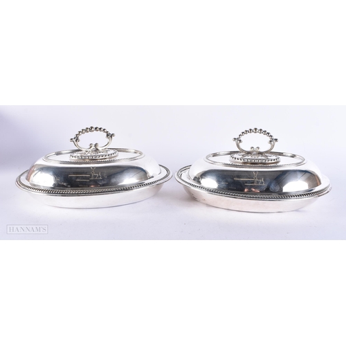 4098 - A LARGE QUANTITY OF SILVER PLATE. (qty)