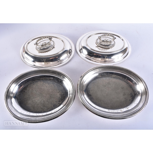 4098 - A LARGE QUANTITY OF SILVER PLATE. (qty)