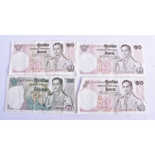 108 - TWENTY EIGHT BANK NOTES CURRENCY. (qty)