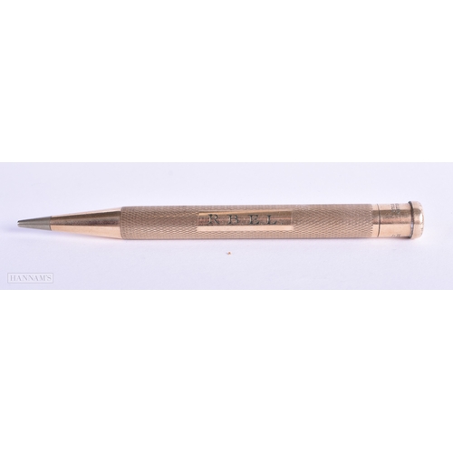 135 - A ROLLED GOLD PEN etc. 79 grams overall. Largest 7.5 cm x 6 cm. (qty)