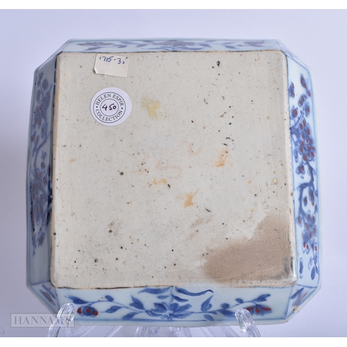 231 - TWO 17TH/18TH CENTURY CHINESE EXPORT IMARI DISHES Kangxi/Yongzheng, together with a Wucai censer. La... 