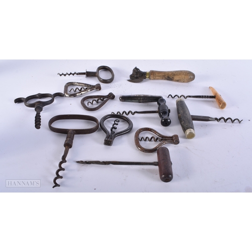 187 - Antique Breweriana Corkscrews & Bottle Openers Assorted Inc Victorian Etc Job lot. (qty)