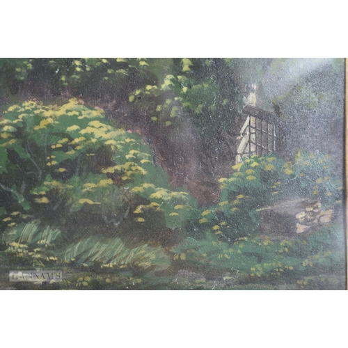 148 - Italian School (C1900) Pair, Town paintings and landscapes. 40 cm x 32 cm.