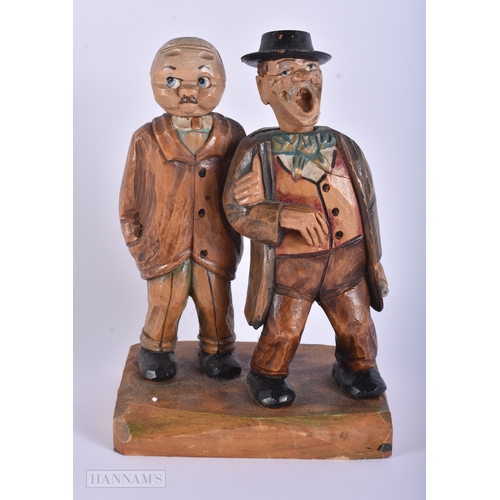 1 - A VINTAGE BOXED CORKSCREW together with a Bavarian Anri nodding figure & other collectables. (qty)