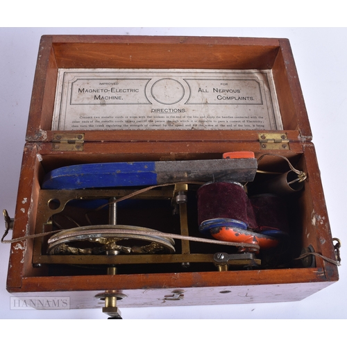 24 - Vintage Electricals Magneto Electric Machine & Taylor Multi Range Meter UNTESTED. 22 cm wide. (2)