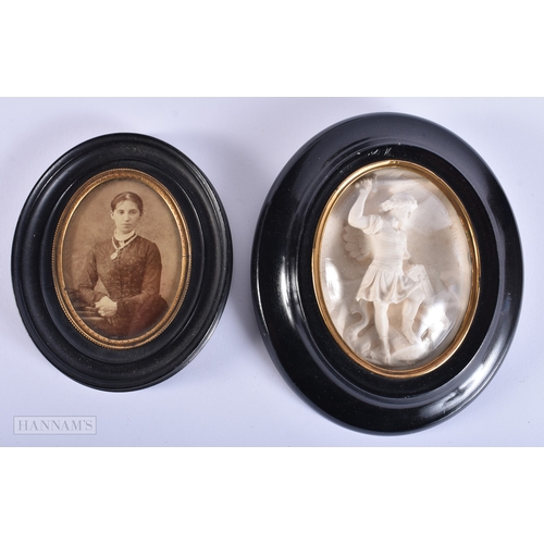 3 - ASSORTED PORTRAIT MINIATURES etc. (qty)