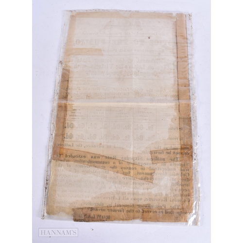 368 - POSTAL INTEREST, QUEEN VICTORIA, NOTICE TO THE PUBLIC, ROWLAND HILL, NO 41 1855. 45cm x 25 cm.