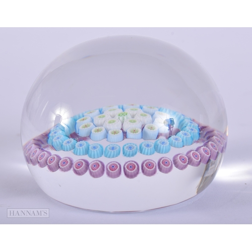 424 - A BACCARAT GLASS PAPERWEIGHT. 7 cm wide.