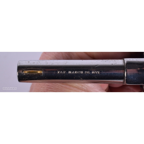 426 - A HOPKINS & ALLEN RANGER NO 2 PISTOL. 17.5 cm wide.
