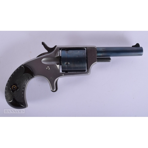 427 - A HOPKINS & ALLEN RANGER DICTATOR PISTOL. 17.5 cm wide.