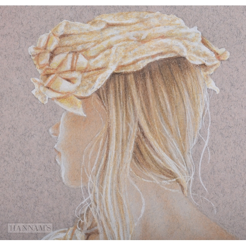451 - Kay Boyce (20th Century) Original artwork, Female. 65 cm x 55 cm.