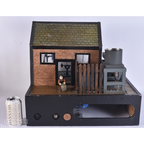 62 - A LARGE MAMOD SCRATCH BUILT ENGINE ROOM. 48 cm x 38 cm.