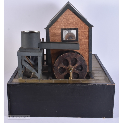 62 - A LARGE MAMOD SCRATCH BUILT ENGINE ROOM. 48 cm x 38 cm.