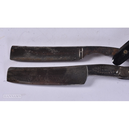 7 - ASSORTED VINTAGE RAZORS and corkscrews etc. (qty)