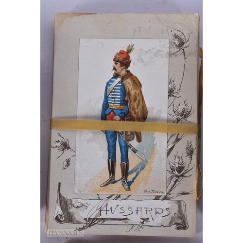 74 - FIVE PART SETS OF VINTAGE PLAYING CARDS and a set of miniature cards, including Devaud. (qty)