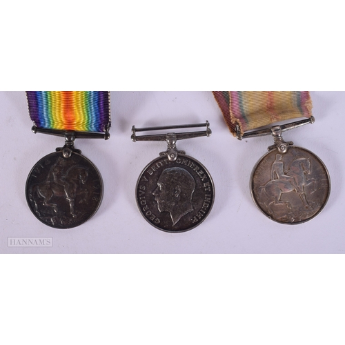 1274 - WW1 War Medals, Pte Lowe Warwick Yeo, Spr Melding RE & Pte Pickering Cheshire R. (3)