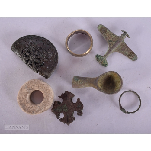 1287 - Collection of Archaeological / Metal Detectorist Finds inc. Jewellery 667g. (qty)