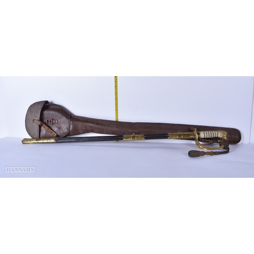 3029 - A Military Naval officers sword 93cm