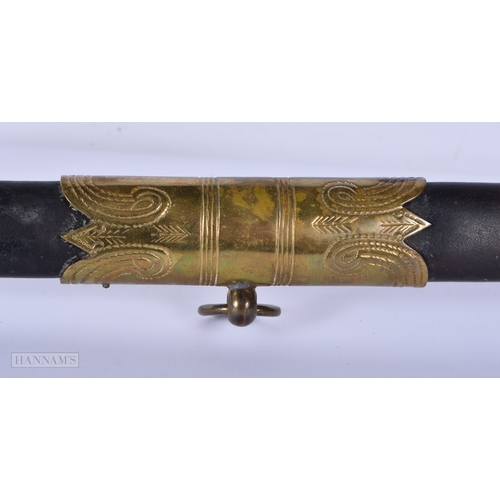 3029 - A Military Naval officers sword 93cm