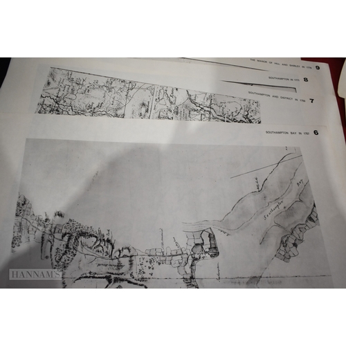 3030 - A collection of 1960's newspapers, some relating to the Moon landings, aerial photographs of Southam... 