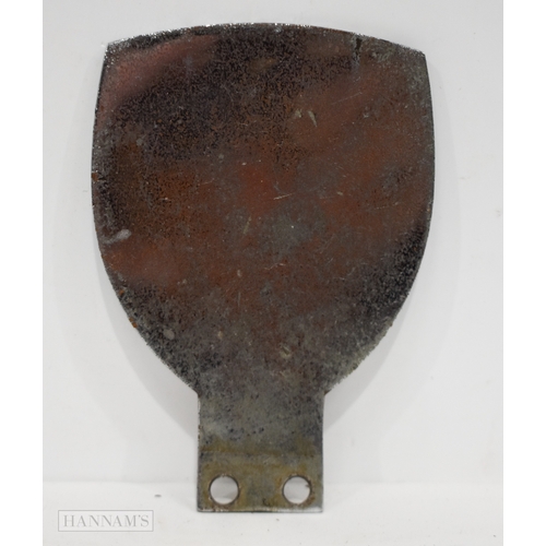 3035 - A vintage British Automobile Racing club enamelled car badge 12cm.