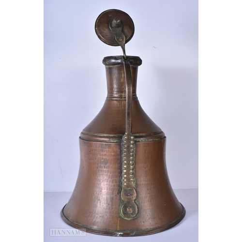 3041 - A large Central Asian copper ewer 50cm