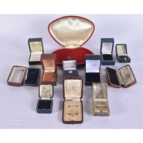 332 - ASSORTED JEWELLERY BOXES. (qty)