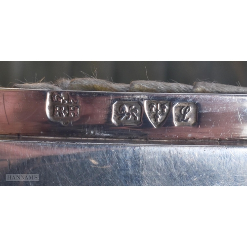 462 - AN ANTIQUE ENGLISH SILVER EGG BOX. Chester 1911. 89 grams. 9 cm x 5.5 cm.