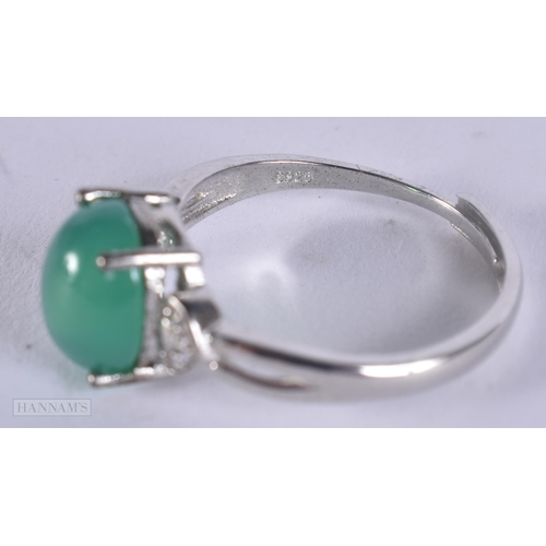 474 - TWO SILVER RINGS. R. 5 grams. (2)