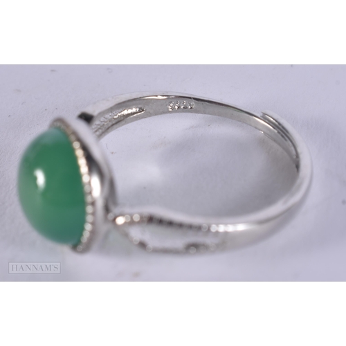 474 - TWO SILVER RINGS. R. 5 grams. (2)